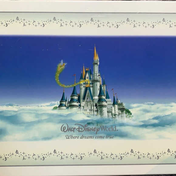 Disney Collectors Plate - Where Dreams Come True - Cinderella Castle NIB - Picture 3 of 5